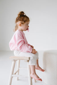 Peppa Sprinkle Knit Pant - Pearl