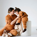 Woodie 3D Logo Tracksuit - Cinnamon