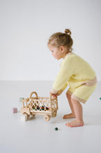 Load image into Gallery viewer, Watson Contrast Knit Set - Yellow/Caramel (ONLINE EXCLUSIVE)