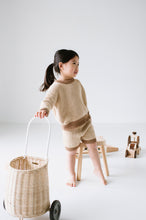 Load image into Gallery viewer, Watson Contrast Knit Set - Caramel/Cocoa
