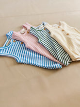 Load image into Gallery viewer, Uma Terry Towel Bodysuit - Fern Stripe