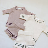 Wimbledon Knit Set - Mushroom