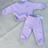 Woodie Logo Tracksuit - Periwinkle