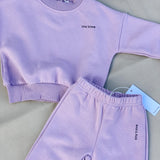 Woodie Logo Tracksuit - Periwinkle