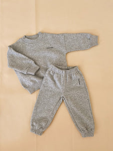 Woodie Logo Tracksuit - Grey Marle