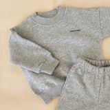 Woodie Logo Tracksuit - Grey Marle