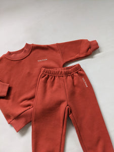 Woodie 3D Logo Tracksuit - Rust