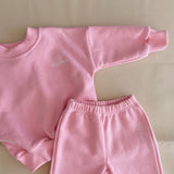 Woodie 3D Logo Tracksuit - Flamingo