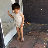 Cali Waffle Bodysuit - Oat