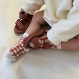 Olympia Velcro Sandals - Brick