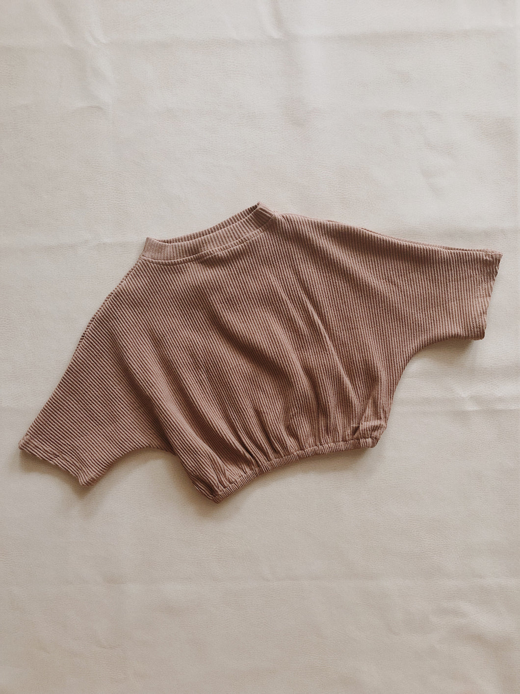 Tully Ribbed Pullover - Mocha