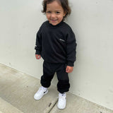 Woodie Logo Tracksuit - Black