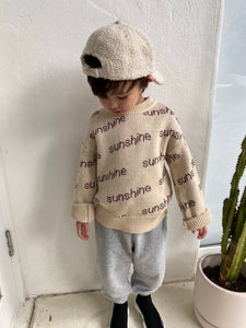 Sunshine Knit Jumper - Biscuit