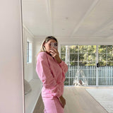 Adult Woodie 3D Logo Tracksuit - Flamingo