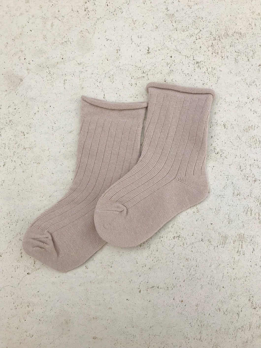Ribbed Socks - Sand