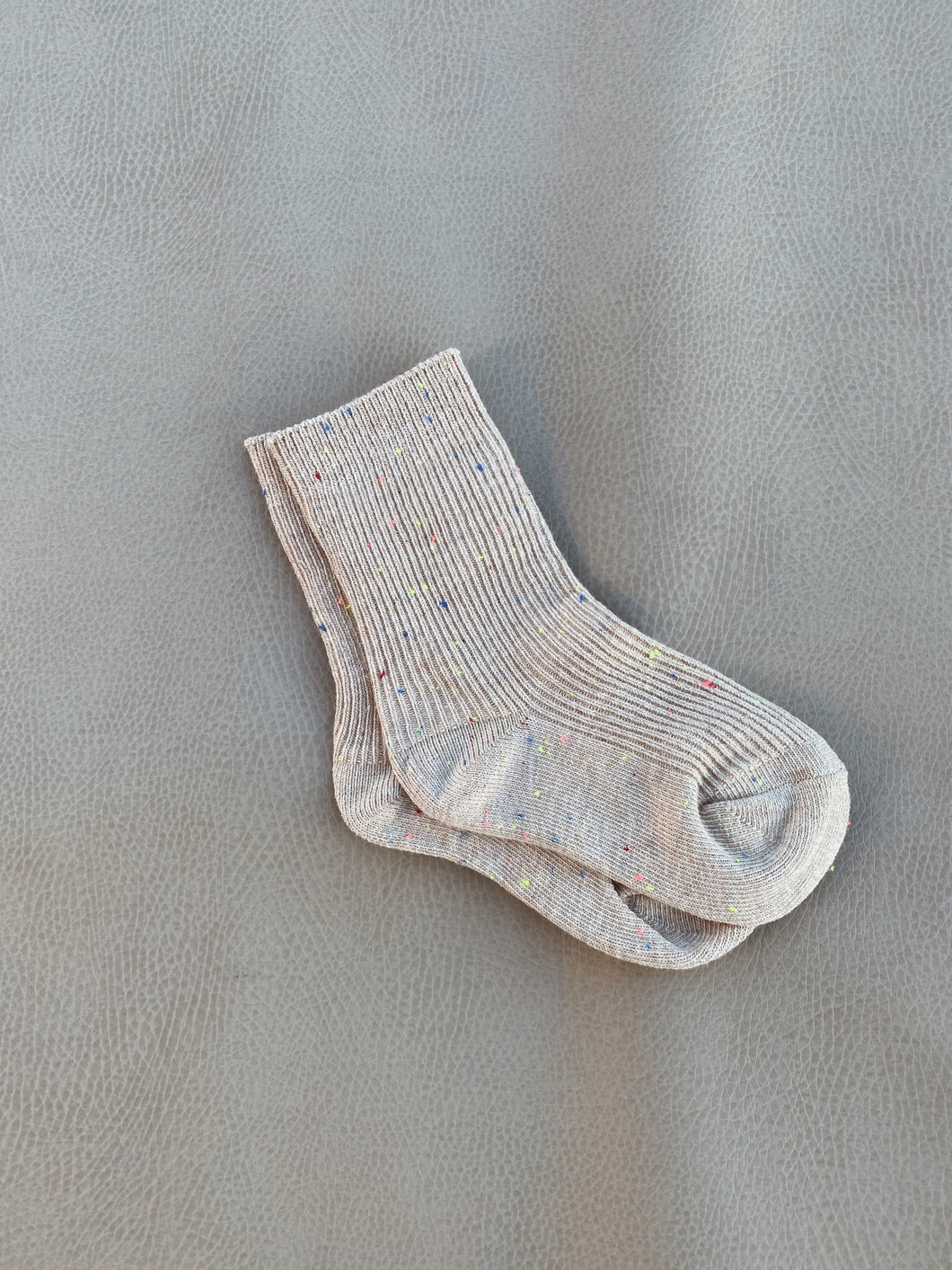 Sprinkle Socks - Tan