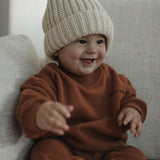 Woodie 3D Logo Tracksuit - Cinnamon