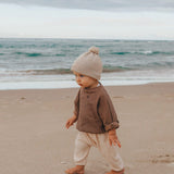 Tully Ribbed Pullover - Snow