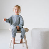 Jett Pullover - Ivory Blue