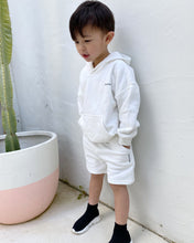 Load image into Gallery viewer, Rumi Logo Hoodie Jumper - Milk (Black Logo)